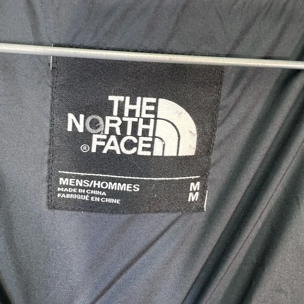 The North Face Puffer Jacket Mens Medium Black Quilted Insulated EUC